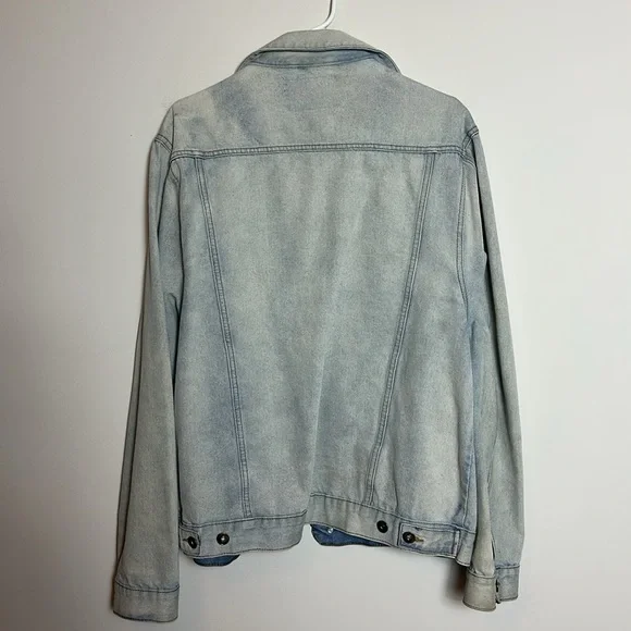 Brooklyn Cloth Men’s Acid Washed Denim Jacket Size XL - Picture 5 of 5